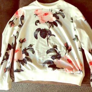 Floral sweatshirt (new)
